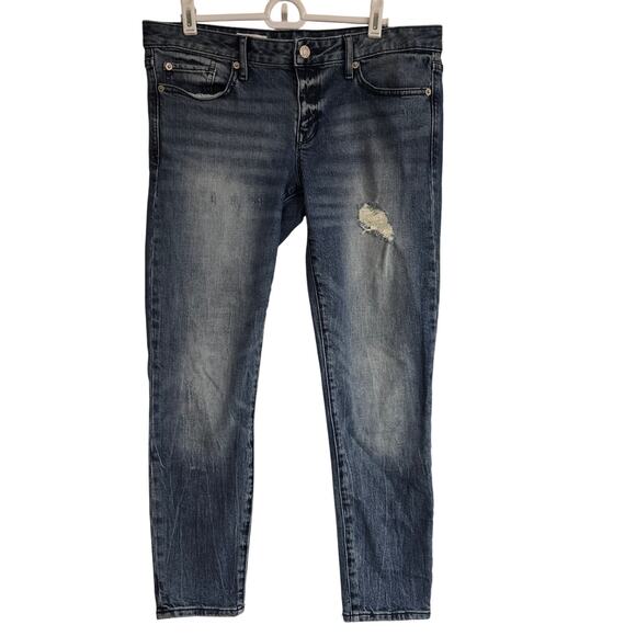 Women's Gap "Always Skinny" Distressed Acid Wash Jeans | Size 29 - Picture 1 of 10